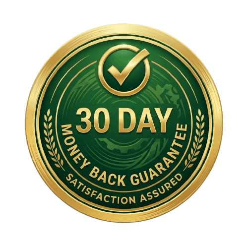 syngas 30 day money back guarantee badge